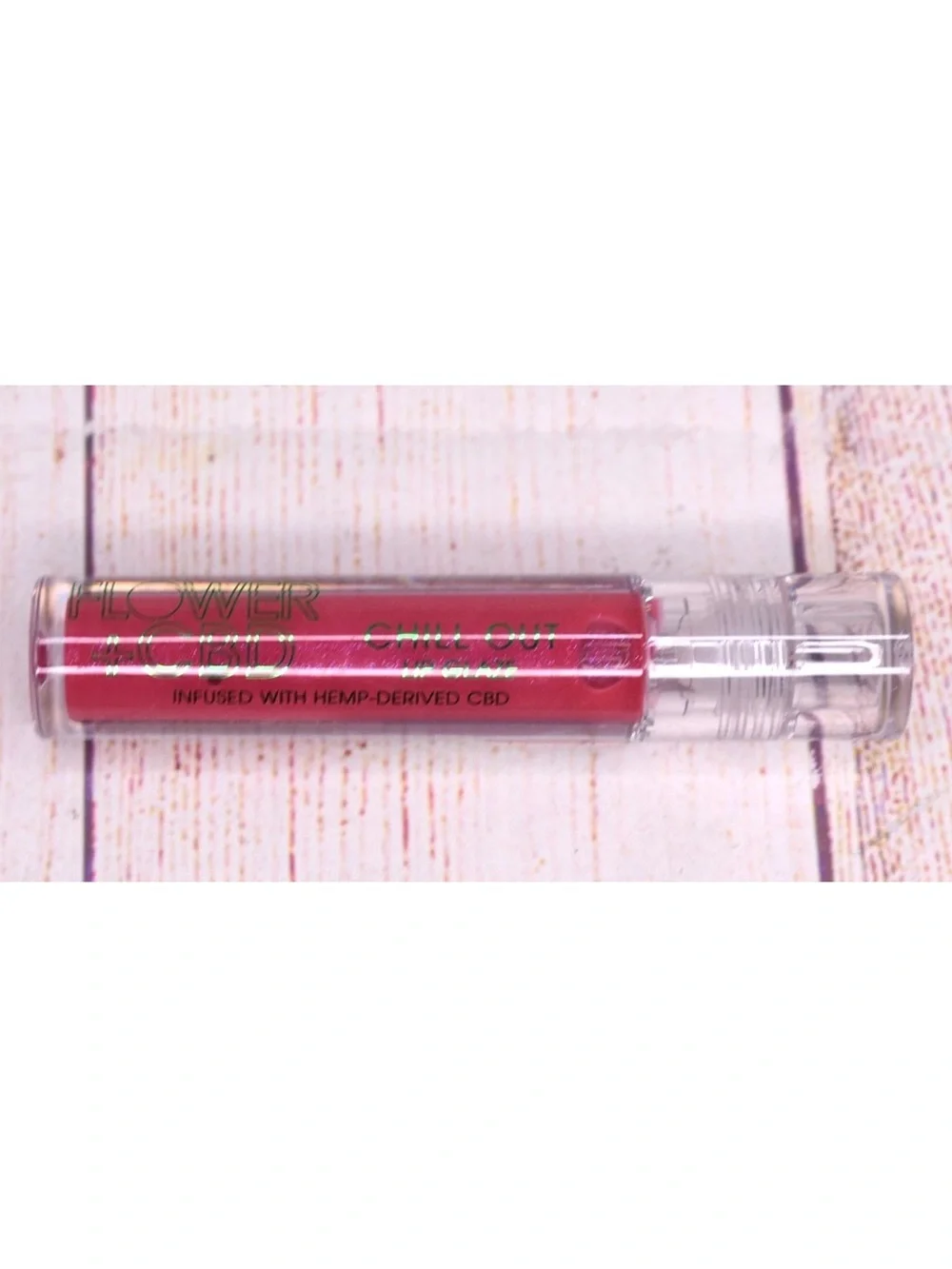 Flowers Chill Out Lip Glaze 30 Let's Roll 0.1 FL. OZ. NEW SEALED